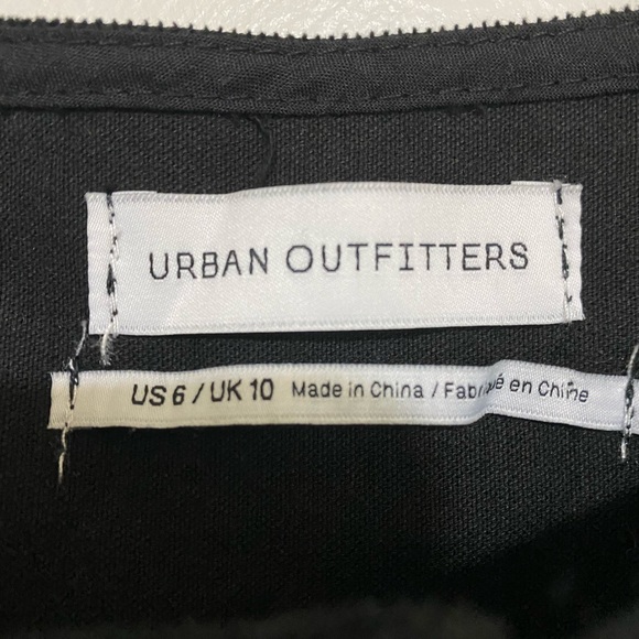 💜SOLD💜Urban Outfitters Black Corduroy Jumper Dress - Picture 3 of 3